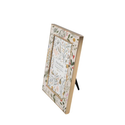 4x6 Wild Flowers Aluminum Frame