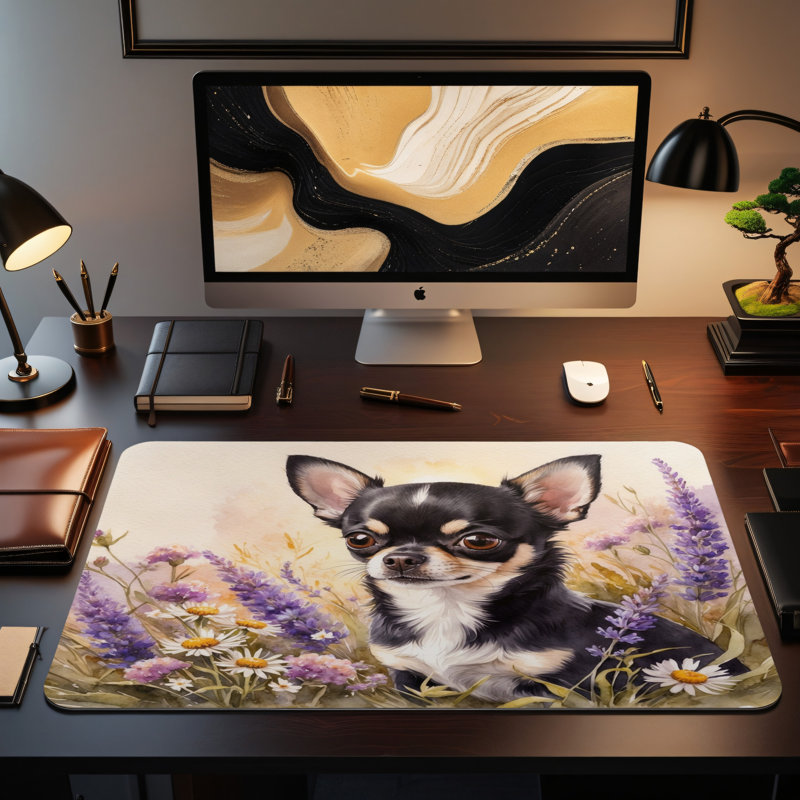 Polyester Desk Pad, 23.6x13.8