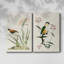 Bird in Habitat III - Toile tendue avec châssis de qualité supérieure - Prêt à être accroché
