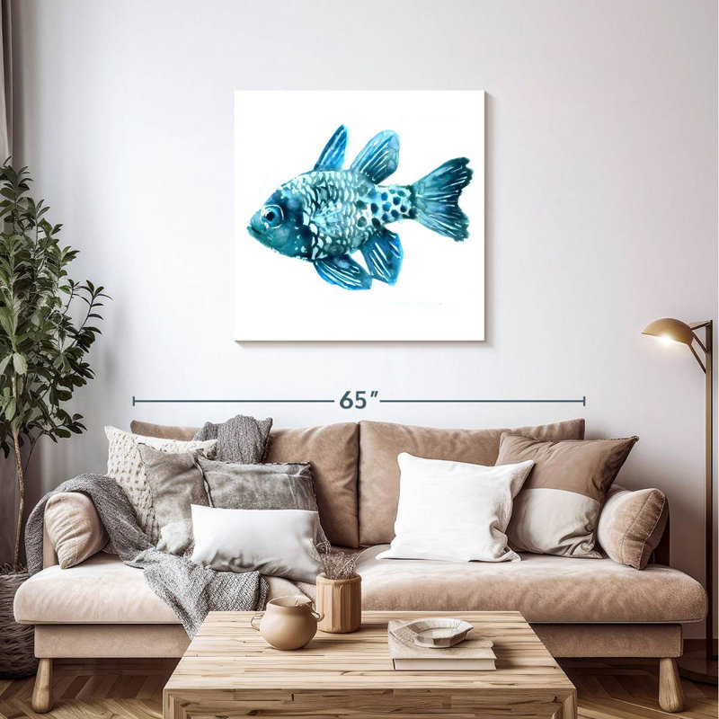 Crowle Fish II, 36" H x 36" W