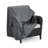 Shield Patio Outdoor Club Chair Cover, Dark Gray-1011730783