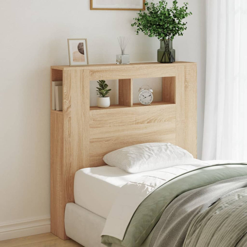 Nevio Headboard, 100 x 103.5 cm, Sonoma Oak