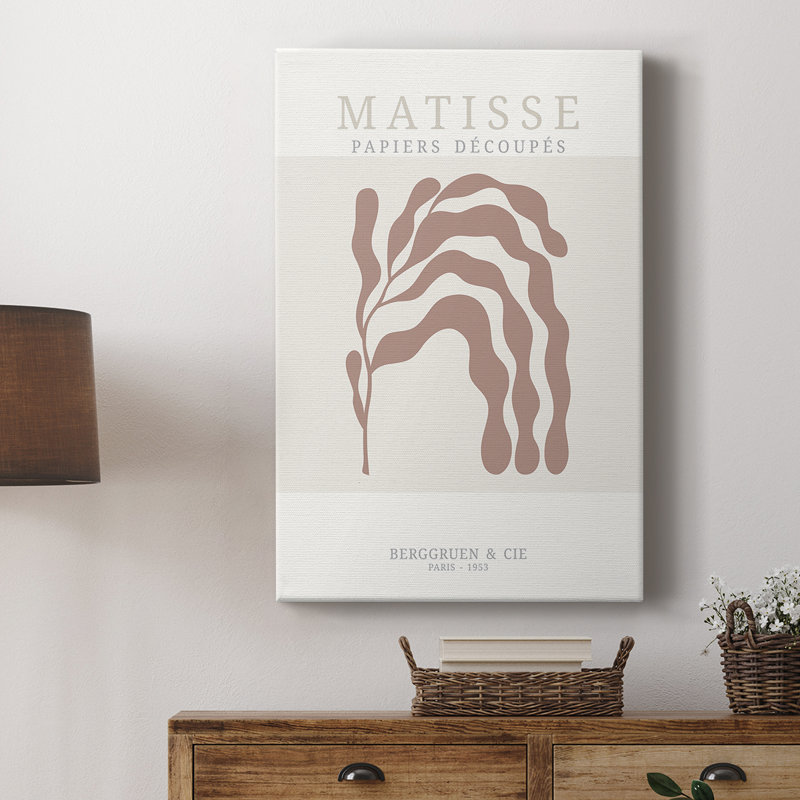 Matisse CD XXXII, reproduction encadrée - galerie Cavas, H 12 po x l 8 po