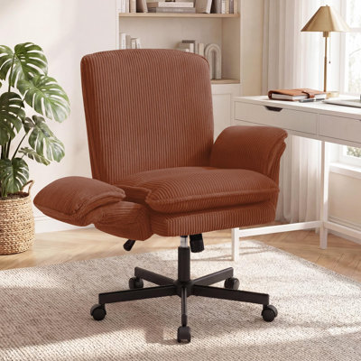 Criss Cross Chair With Armrests & Wheels For Cross-Legged Sitting
