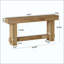 Table de couloir de style moderne, table de canapé, table de couloir, console