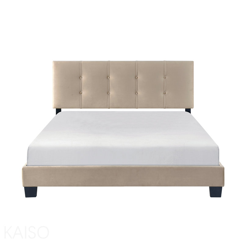 Mobilier de chambre à coucher 1pc, Marron clair, Grand lit