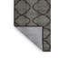 Tapis gris en treillis lavable à la machine-1203631869