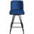Julie 26" Modern Swivel Velvet Upholatered Counter Stool with Metal Frame-1069573548-1029725969