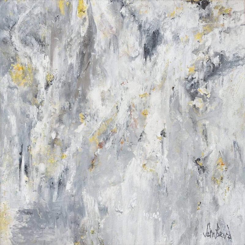 White Platinum By John Beard - Artist Enhanced Canvas Print Print by John Beard, 20" H x 20" W x 1" D, Wrapped Canvas