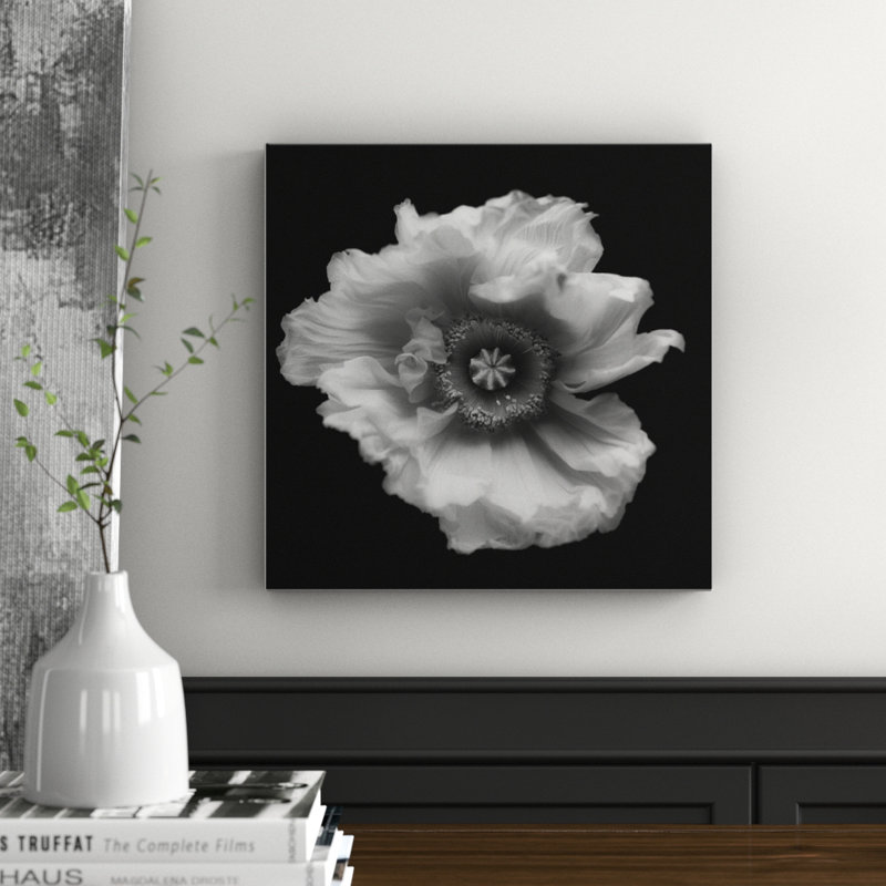Print on Canvas, 61cm H x 61cm W, Black Floater Frame