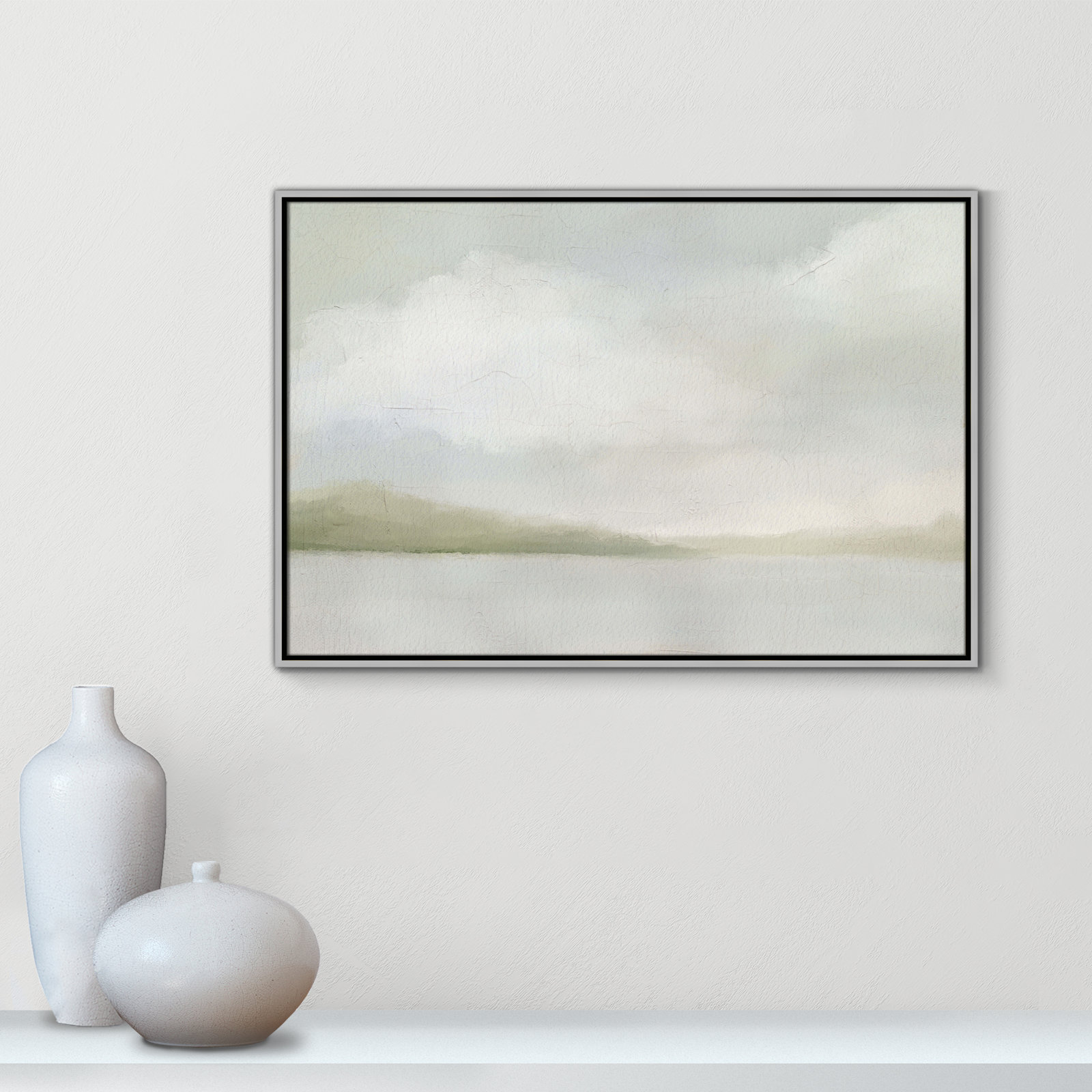Queensland "A Tranquil Morning" Print, 25.5" H x 37.5" W, Silver