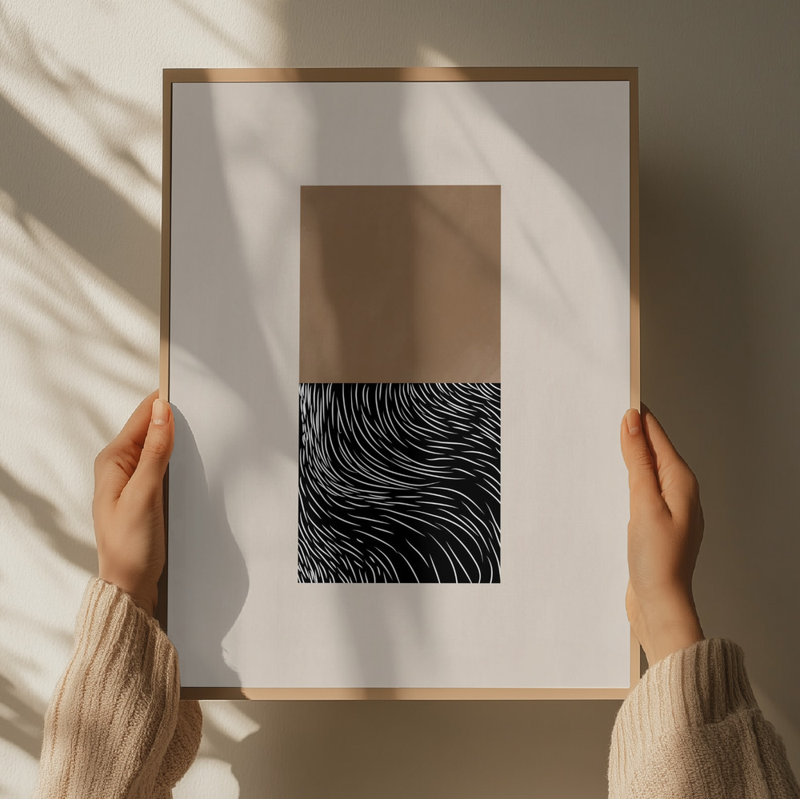Wave Art No.1, 76.2 cm H x 50.8 cm W