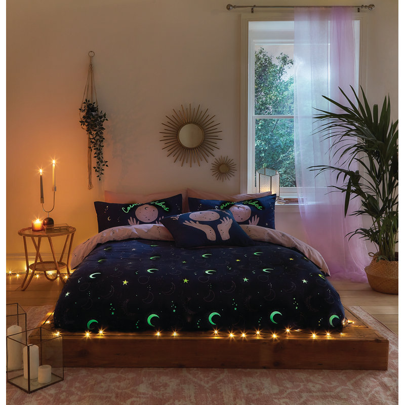 Bedding, Double Duvet Cover + 2 Standard Pillowcases