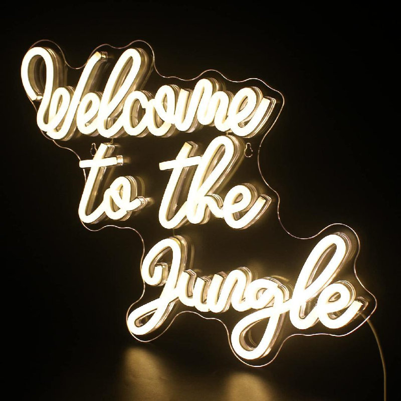 The Jungle 3.9" LED Neon Sign