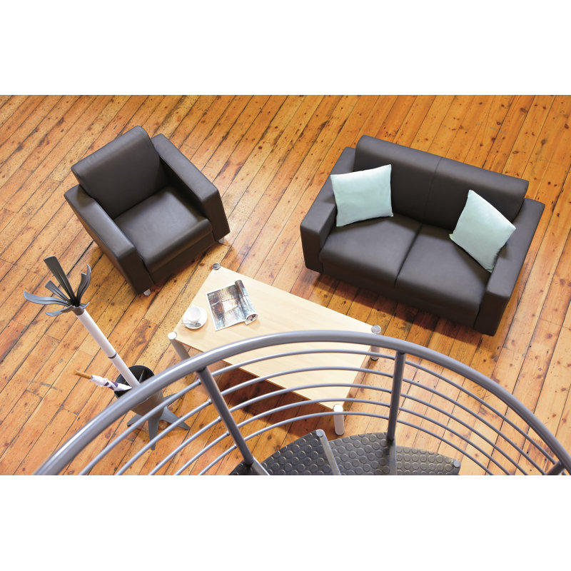 Richbell Leather 135cm Reception Sofa