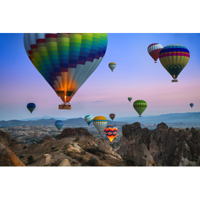 Cappadocia Balloon Tour - Wrapped Canvas Print