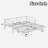 Metal Daybed With Led And Adjustable Trundle-1389458762