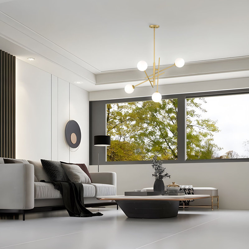 Arceo 4 - Light Dimmable Sputnik Chandelier