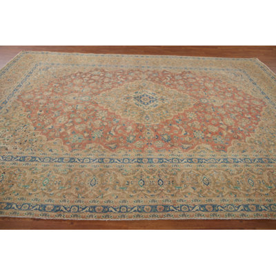Tapis à motif vieilli 9 x 12