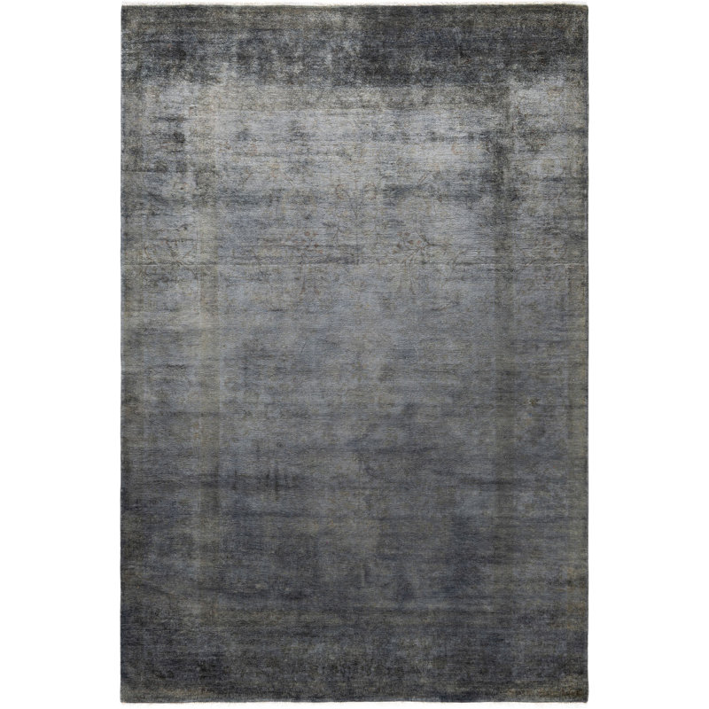 Overdyed One-of-a-Kind 6' 2" X 8' 10" Hand Knotted Area Rug
