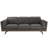 Allotey 90'' Leather Sofa-262170199