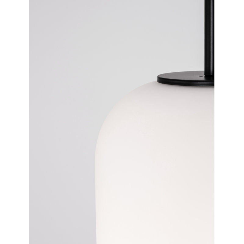 1 - Light Black Bulb Pendant