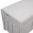 Storage Bench With 3 Shutter-Shaped Doors, Shoe Bench With Removable Cushion And Hidden Storage Space (Gray Wash)-1806912131