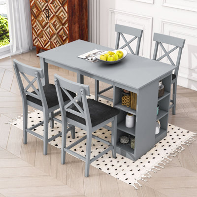 5 - Piece Counter Height Dining Set