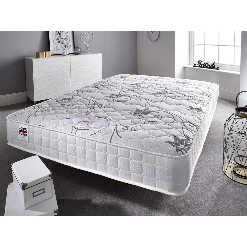 White Noise Open Coil Mattress, Double (4'6)