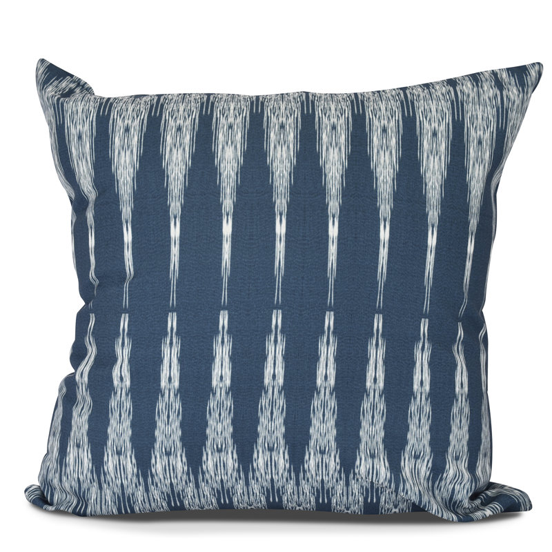 Housse et insert de coussin carré Goals, Gourds and Gatherings, Bleu marine, H 26 po x l 26 po