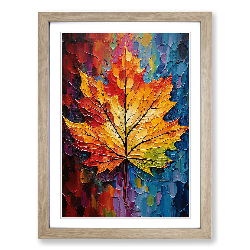 Leaf Modern - Framed Print