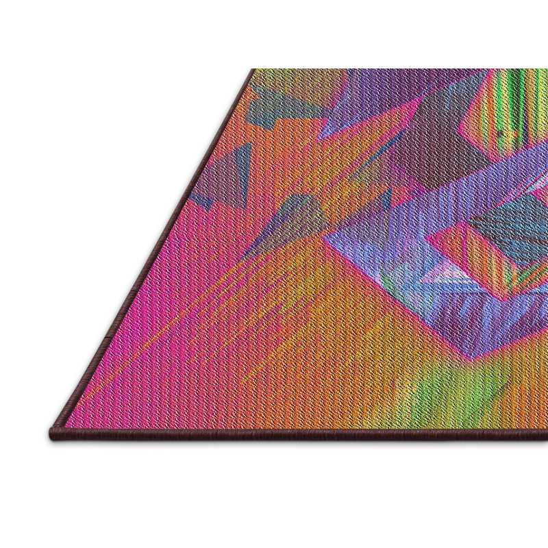 Tapis rose, Rectangle 7 pi x 9 pi
