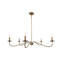 Lustre classique à 5 lumières de style bougie Grimblement-1357715766