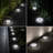 Solar Ground Lights 8 LED Garden Waterproof Disk Light Outdoor Pathway Light for Lawn Deck Walkway-61129451