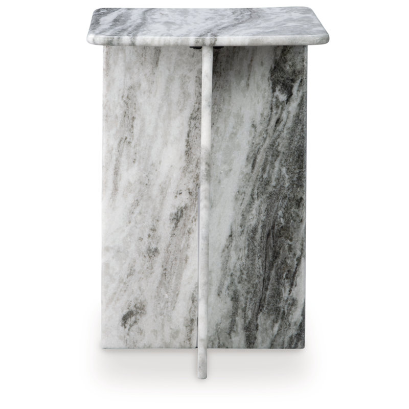 Lananh Marble Top End Table