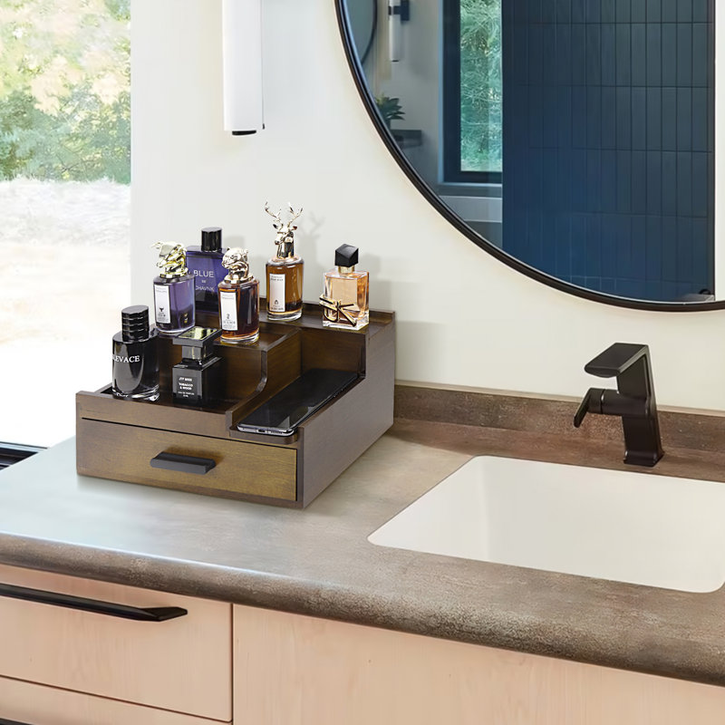 Organisateur 3 niveaux, Brun