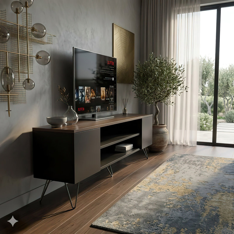 Loft TV Stand for TVs up to 77"