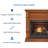Zellmer 44'' W Ventless Fireplace-845746333