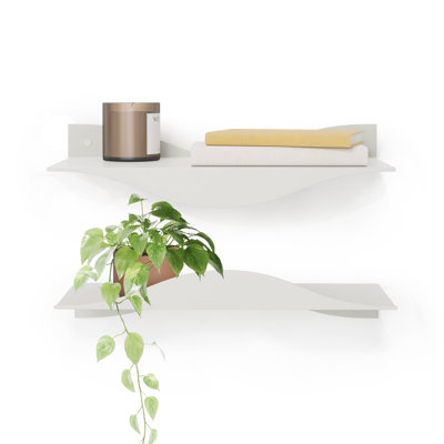 Umbra Surf Wall Shelves, Set of 2