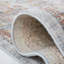 Tapis gris clair / rouille en polyester tissé à la machine Lauren Ralph Lauren Zahra-66598165
