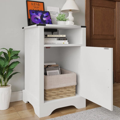 Nightstand with Charging Station