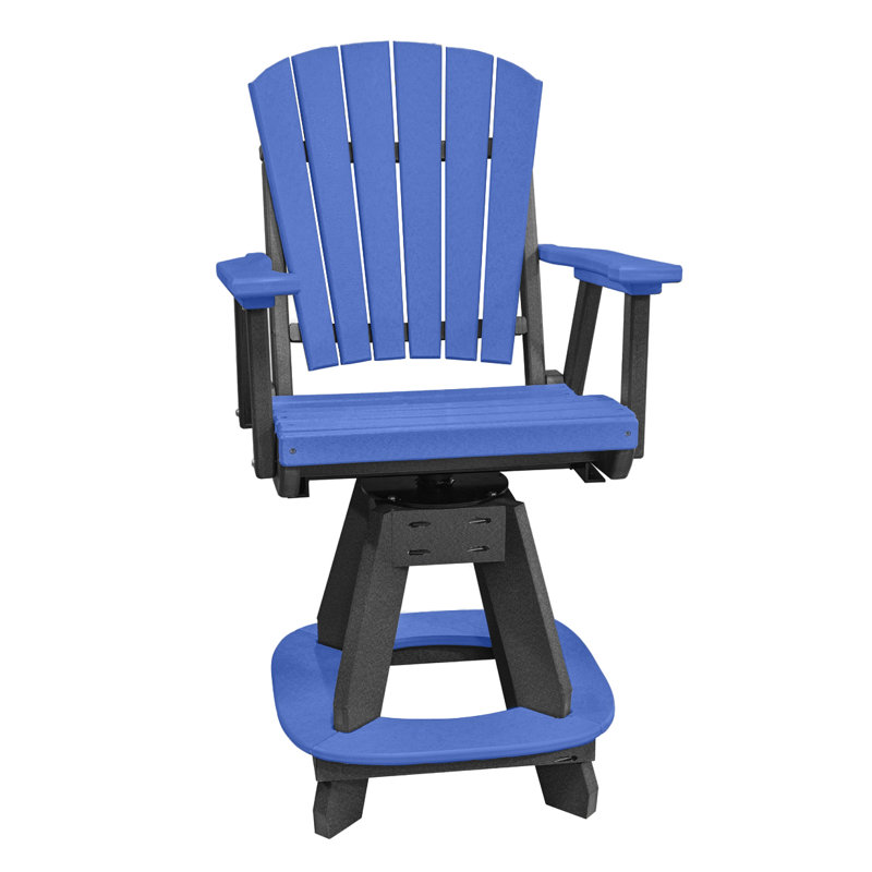 Chaise de patio Ernst, Bleu