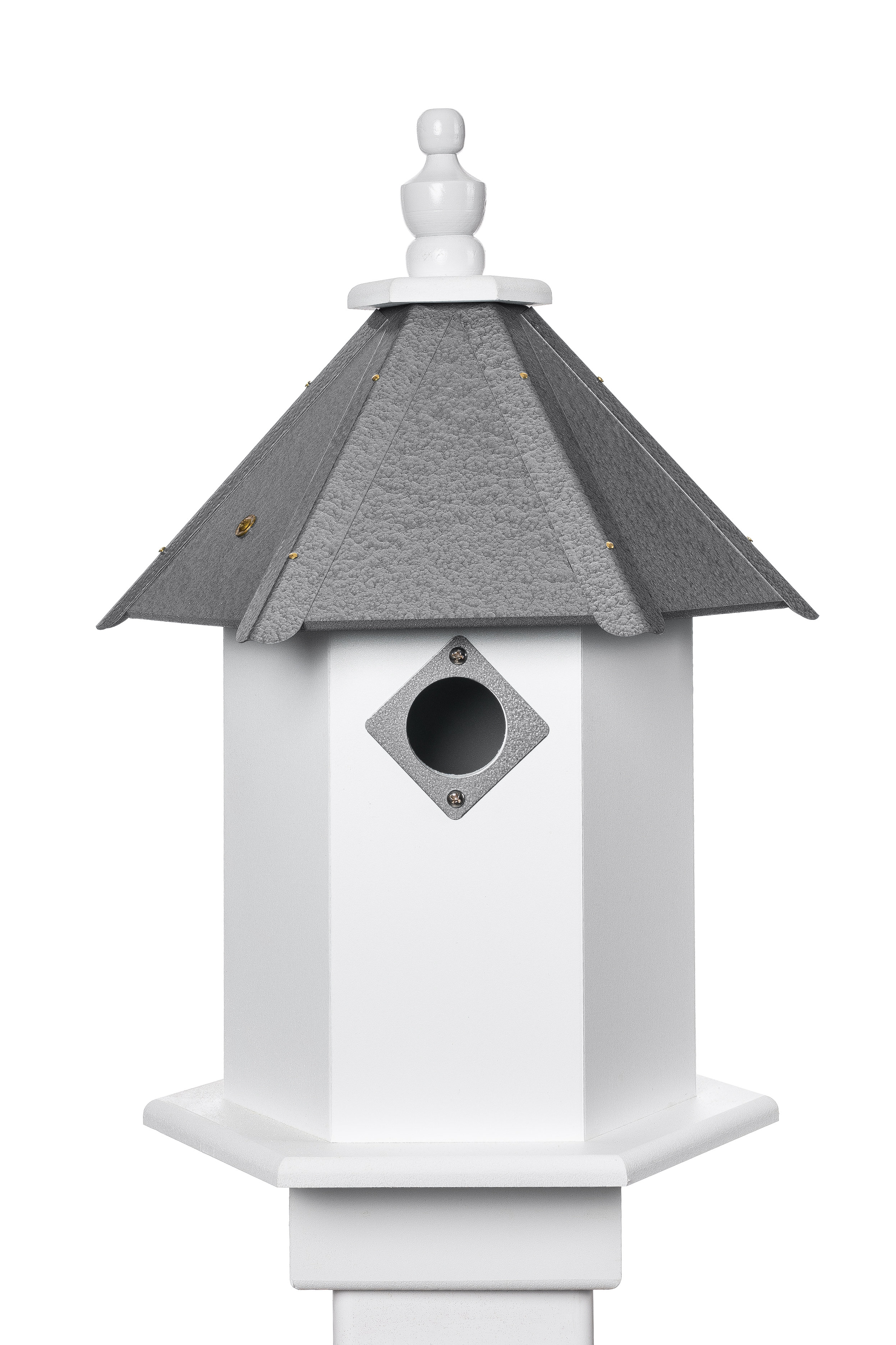 Paradise Birdhouses 20'' H x 13'' W x 13'' D Post Birdhouse Wayfair