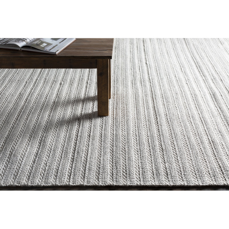 Sandidge Viscose Striped Indoor Rug, Runner 3' x 12'