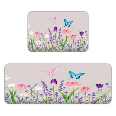 Spring Meadow, Kitchen Mats Set of 2