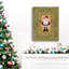 Dot Cheer Santa, toile tendue avec châssis de qualité supérieure - Prêt à accrocher Dot Cheer Santa-1314190104