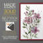 Aquarelle sur tiges florales I - reproduction encadrée de qualité supérieure - prête à être accrochée - aucun clou requis - aucun clou requis-2036409581-2036409577