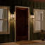 Lanterne murale d'extérieur noire texturée 1 lumière Tolerand 17,75 po-27770198
