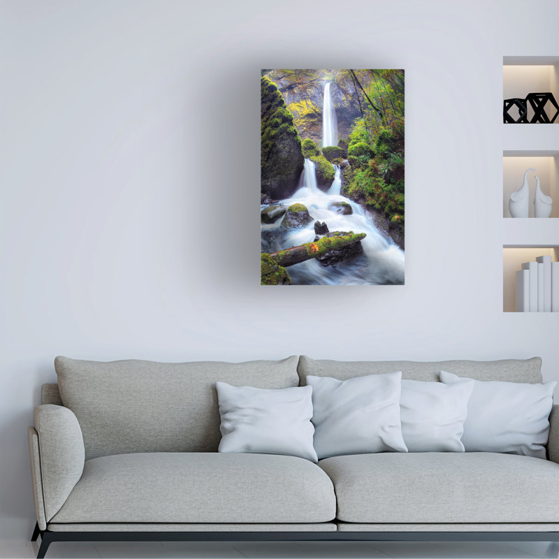 Bolognaise «Rapid Waterfall I» sur, H 24 po x l 16 po