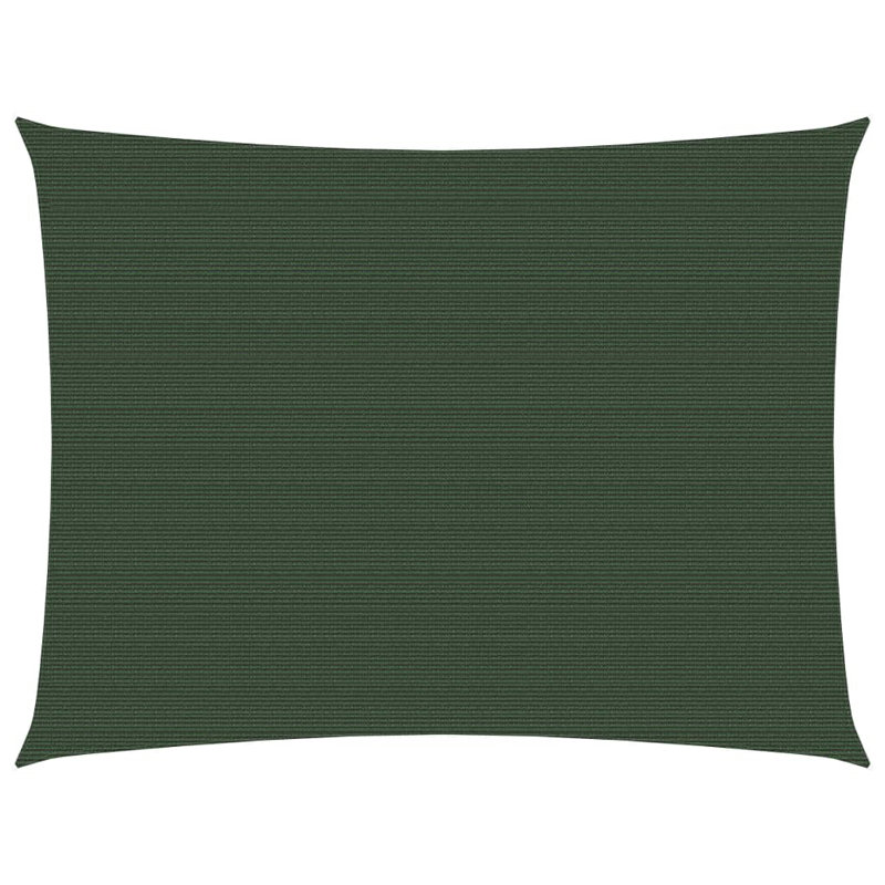 Azcuy 2m x 2.5m Rectangular Shade Sail, Dark Green, 2m x 2.5m